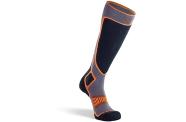 Image of Fox River Valdez 2.0 Lightweight Over-the-Calf Ski and Snowboard Sock - Mens, Orange, Medium, 138314