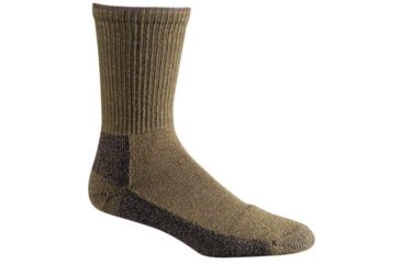 Image of Fox River Wick Dry Grand Canyon Crew, Large, Olive, Olive, Large, 58% Acrylic, 27% Stretch Nylon, 1 Year Manufacturer Warranty, FOX-2302-5059-L