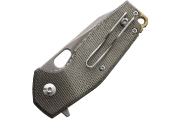 Image of Fox Suru Linerlock OD Micarta