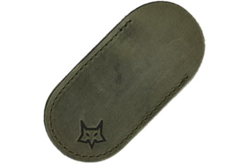 Image of Fox Suru Linerlock Folding Knife by Jesper Voxnaes, 2.36in, Bohler M390 Stainless, Stonewash Blade, OD Green Canvas Micarta Handle, 526LIMOD