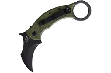 Image of Fox Tribal K Karambit OD Green G10