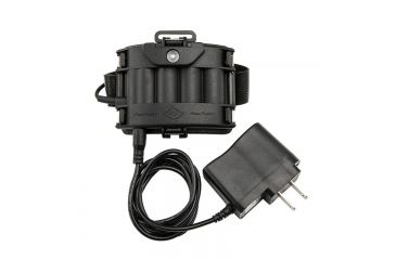 Image of FoxFury Command+ LoPro LED Helmet Light, Black, One Size, 420-L06