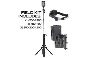 Image of Foxfury Lighting Normad Transformer Field Kit, Black, One Size NMD-KIT-NT