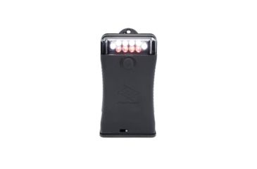Image of Foxfury Lighting Scout Clip Light, 3 x AA, 49 Lumens w/ White &amp; Red LEDs, Black, One Size 301-004