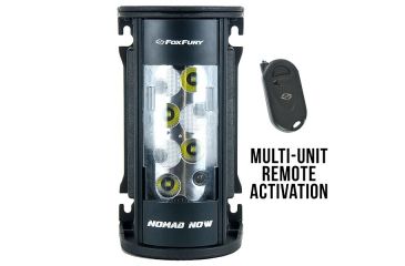 Image of FoxFury Nomad NOW Compact Rechargeable Area-Spot Light w/Remote,3000 Lumens,Multi Unit Activation 200-400-100