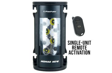 Image of FoxFury Nomad NOW Compact Rechargeable Area-Spot Light w/Remote,3000 Lumens,Single Unit Activation 200-400-102