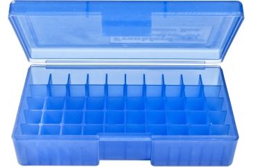 Image of Frankford Arsenal 10mm-45 ACP Ammo Box, #508 - 50 Count, Blue 718498