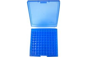 Image of Frankford Arsenal 44 Sp./44 Mag. Ammo Box, #1007 - 100 Count, Blue 912544