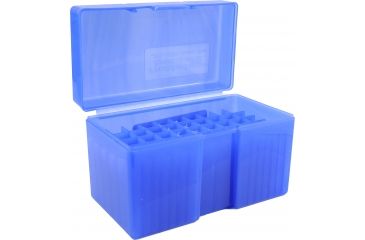 Image of Frankford Arsenal 270-30/06 Caliber Ammo Box, #510 - 50 Count, Blue 513329 