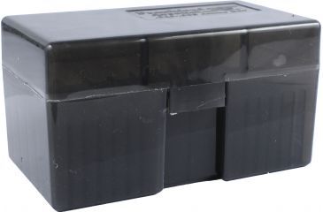 Image of Frankford Arsenal .243-.308 Caliber Ammo Box, #590 - 50 Count, Gray, 122804