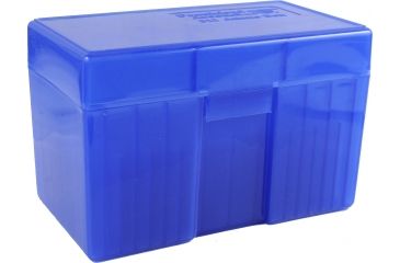 Image of Frankford Arsenal Belted Magnum Ammo Box, #511 - 50 Count, Blue 162882 