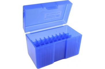 Image of Frankford Arsenal Belted Magnum Ammo Box, #511 - 50 Count, Blue 162882 