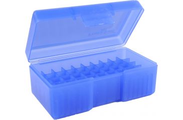 Image of Frankford Arsenal .38/.357 Caliber Ammo Box, #503 - 50 Count, Blue 642557 
