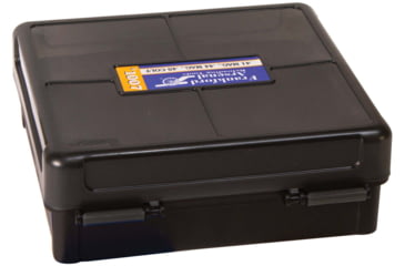 Image of Frankford Arsenal Reloading Tools Hinge-Top Ammo Box, #1007, 44 Sp./44 Mag. 100 ct., 1083800
