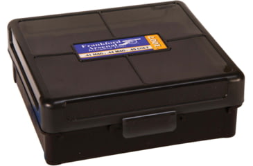 Image of Frankford Arsenal Reloading Tools Hinge-Top Ammo Box, #1007, 44 Sp./44 Mag. 100 ct., 1083800