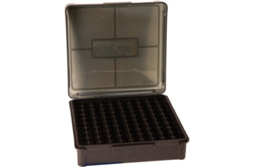 Image of Frankford Arsenal Reloading Tools Hinge-Top Ammo Box, #1007, 44 Sp./44 Mag. 100 ct., 1083800