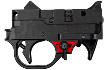 Image of Franklin Armory BFSIII 22-EZ Binary Rifle Trigger, Curved, Black, 02-50041-BLK