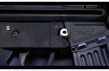 Image of Franklin Armory Detachable Fixed Magazine Conversion Kit for HK 91/93/MP5 Platforms, Black, 05-50023-BLK