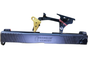 Image of Franklin Armory G-S173 Pistol Trigger, Glock 17 Gen 3, Straight, Gold, 17-50051-GLD