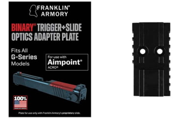 Image of Franklin Armory G-Series Optics Plates for Aimpoint Acro, Black, 17-50202-BLK
