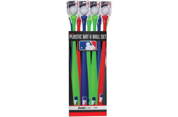 Image of Franklin MLB Plastic Bat &amp; Ball