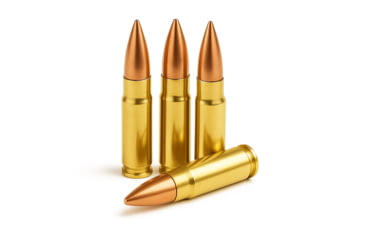 Image of Freedom Munitions .300 Blackout 125 Grain Full Metal Jacket Brass Rifle Ammo, 50 Rounds, FM300F125N50