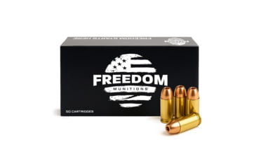 Image of Freedom Munitions .45 ACP 230 Grain Hollow Point Brass Pistol Ammo, 50 Rounds, FM45H230N50