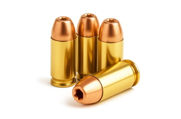 Image of Freedom Munitions ProMatch .40 S&amp;W 180 Grain Hollow Point Brass Pistol Ammo, 50 Rounds, FMS40H180N50