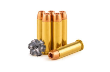 Image of Freedom Munitions X-DEF Defense 357 Magnum 158 Grain Hollow Point Brass Pistol Ammo, 50 Rounds, FMX357XD158N50