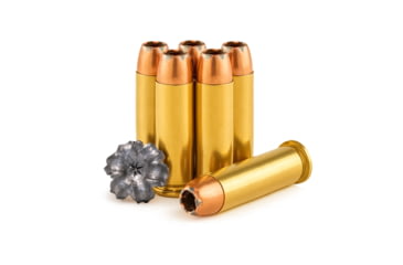 Image of Freedom Munitions X-DEF Defense .38 Special 158 Grain Hollow Point Brass Pistol Ammo, 50 Rounds, FMX38XD158N50