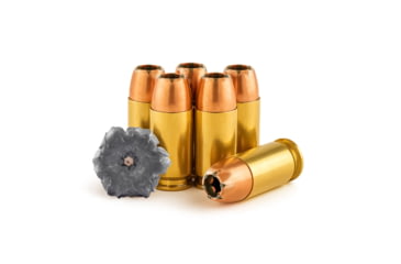 Image of Freedom Munitions X-DEF Defense .380 Auto 95 Grain Hollow Point Brass Pistol Ammo, 50 Rounds, FMX380XD95N50