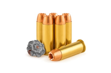 Image of Freedom Munitions X-DEF Defense 44 Magnum 240 Grain Hollow Point Brass Pistol Ammo, 50 Rounds, FMX44XD240N50