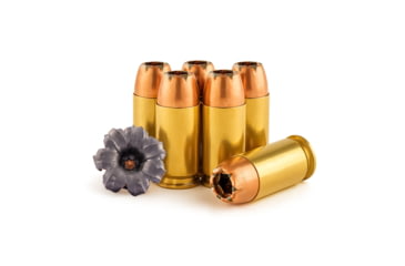 Image of Freedom Munitions X-DEF Defense .45 ACP 230 Grain Hollow Point Brass Pistol Ammo, 50 Rounds, FMX45XD230N50
