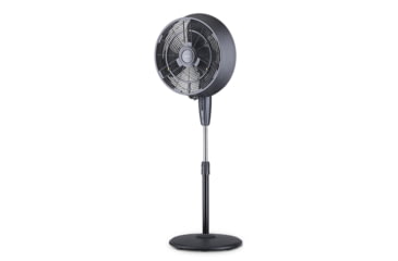 Image of Frigidaire Outdoor Misting Fan/Pedestal Fan, Black, Cools 500 sq ft, FMF2K5BK00