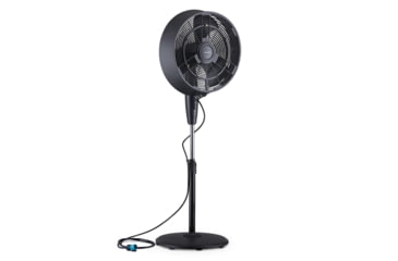 Image of Frigidaire Outdoor Misting Fan/Pedestal Fan, Black, Cools 500 sq ft, FMF2K5BK00