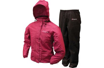 Image of Frogg Toggs All Purpose Womens Suit, Cherry, LG AP13580-115LG