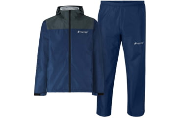 Image of Frogg Toggs Mens Vapor Rain Suit Blue &amp; Gray Md/lg
