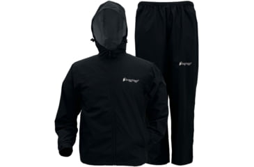 Image of Frogg Toggs Womens Vapor Rain Suit Black Lg/xl