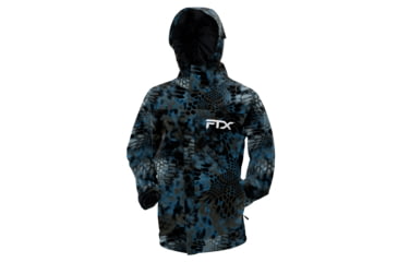Image of Frogg Toggs FTX Armor Jacket, Kryptek Neptune, Size 2X, 1FA611-830-2X