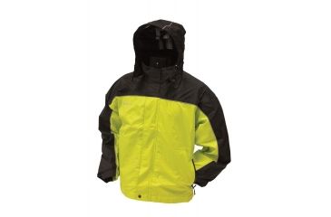 Image of Frogg Toggs Highway Toadz Jacket, Hi-Vis Green &amp; Black, 2XL NTH65125-148XX