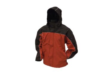 Image of Frogg Toggs Highway Toadz Jacket, Red &amp; Black, LG NTH65125-110LG