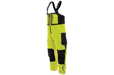Image of Frogg Toggs Pilot II Guide Bib, HiVis Green/Charcoal Gray, Extra Large PF93160-4877XL