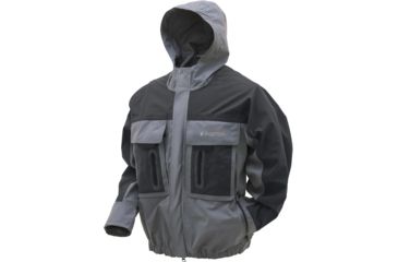 Image of Frogg Toggs Pilot II Guide Rain Jacket - Mens, Light Gray/Charcoal Gray, 2XL, PF63161-7072X