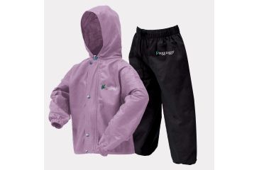 Image of Frogg Toggs Polly Woggs Kid Suit, Violet, 164LG