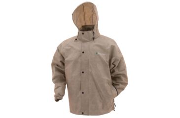 Image of Frogg Toggs Pro Action Rain Jacket - Mens, Khaki, Small, PA63123-04SM