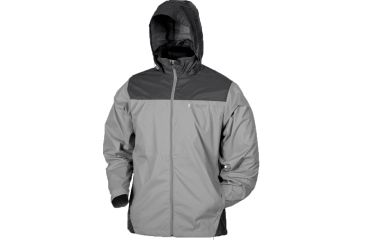 Image of Frogg Toggs River Toad Rain Jacket, Dove/ Charcoal Gray, LG RT62140-777LG