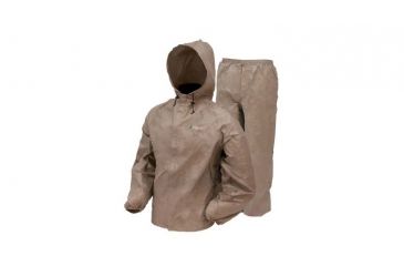 Image of Frogg Toggs Ultra-Lite2 Rain Suit, Stuff Sack, X-Large, Khaki 90814
