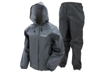 Image of Frogg Toggs Women's Ultra-Lite2 Rn St-Carbon Bk-Sz MD UL12504-01MD