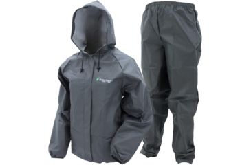 Image of Frogg Toggs Youth Ultra-Lite2 Rain Suit, Carbon, Small, UL12304-01SM