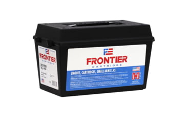 Image of Frontier Cartridge Hornady Frontier Rifle Ammunition .223 Rem 55gr FMJ 1282 fps 200/ct Ammo Can, FR501